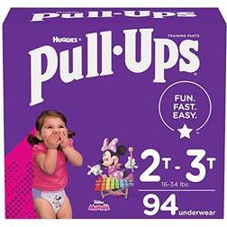 Huggies Pull-Ups Girls' Potty Training Pants 2T-3T 94Pcs