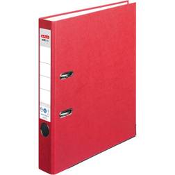 Herlitz maX.file protect håndtagbuefil for A4, A5 rød