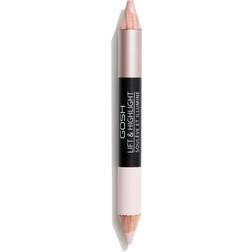 Gosh Copenhagen Lift & Highlight multifunctional pen #002-rose