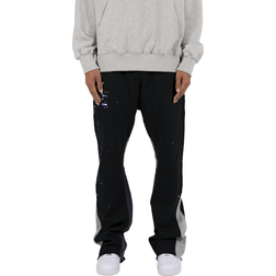 mnml Contrast Bootcut Sweatpants - Black