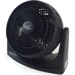 Vie Air 8 Inch High Velocity Wall Mountable Turbo Desk and Floor Fan