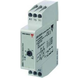 CARLO GAVAZZI Tidsrelæ Impulsrelæ/forsinket Udkobling 24vdc & 24-240vac/dc 1-10s Sand Med Batteri