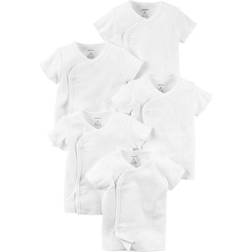 Carter's Baby Side-Snap Tees 5-pack - White