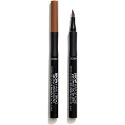 Gosh Copenhagen Brow Hair Stroke Semi-Tattoo Ink Pen - Marron