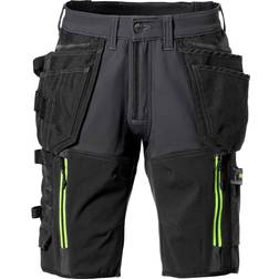 Fristads Kansas 2567 STP Craftsman Stretch Shorts - Black