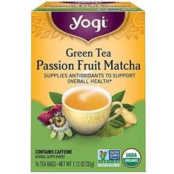 Yogi Green Tea Herbal Supplement Passion Fruit