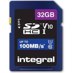 Integral Carte SDXC INSDH32G-100V10 32 Go, UHS-I, V10