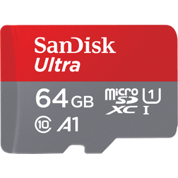 SanDisk Ultra microSDXC Class 10 UHS-I U1 A1 140MB/s 64GB +SD adapter