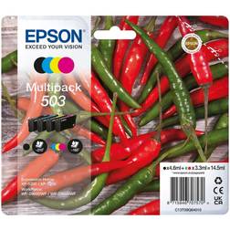 Epson 503 Originale Imballo Multipack Nero Ciano Magenta Giallo