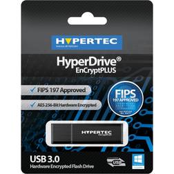 Hypertec HYFLUSB348GBEP197 8GB USB3.0 EnCryptPLUS HyperDrive