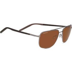 Serengeti Polarized 8821 Solbriller - Silver