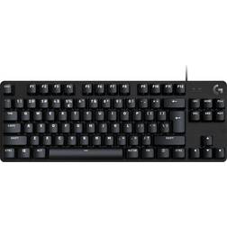 Logitech G413 Clavier Gaming Rétroéclairé USB Qwerty International US Noir