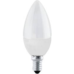 Eglo E14 C37 LED Leuchtmittel 470lm 4,9W 360 3000K warmweiss opal 38x107mm