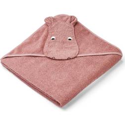 Liewood Augusta Hooded Towel Hippo/Dusty Raspberry Mix