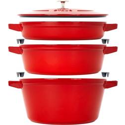 Staub - Cookware Set with lid 4 Parts