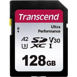 Transcend Memory Card 128gb Sd Card Uhs-i U3 A2 Ultra Performance