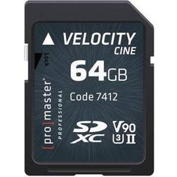 ProMaster 64GB Velocity CINE SDHC Memory Card