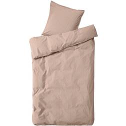 By Nord Dagny Duvet Cover Brown, Grey (220x140cm)