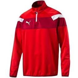 Puma Sweatshirt Spirit II 1/4 Zip Trainings Top Kids 654657k-001 Størrelse