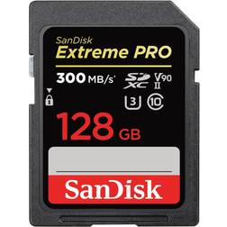 SanDisk 128GB Extreme PRO UHS-II SDXC Memory Card