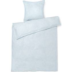 Juna Monochrome Lines Duvet Cover Blue, White (220x140cm)