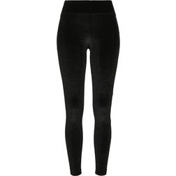 Urban Classics Ladies High Waist Velvet Leggings Leggings Dam