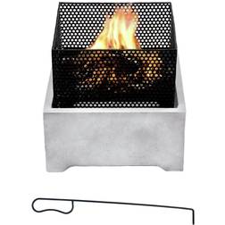 Teamson Home Garden Small 38cm Square Fire