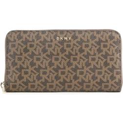 DKNY Bryant-New Zip Arou Plånbok - Mocha/Karamell