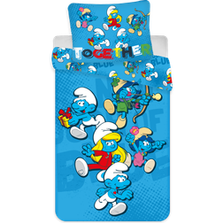 Licens Super Cute Smurf Bed Set 100x140cm