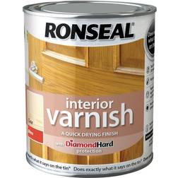 Ronseal Interior Varnish Quick Dry Gloss Wood Protection