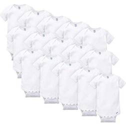 Gerber Baby Onesies Bodysuit 15pack - White