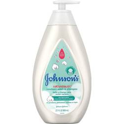 Johnson's CottonTouch Newborn Baby Body Wash & Shampoo 800ml