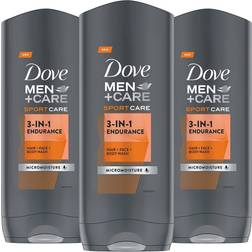 Dove Men+Care Sport Care 3-in-1 Hair, Face & Body Wash 400ml