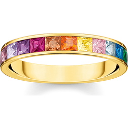 Thomas Sabo Ring - Gold/Multicolour