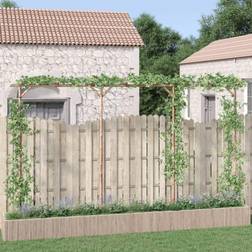 vidaXL Pergola 385 x 40 x 205 cm Bamboe