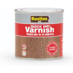 Rustins AVGC250 Quick Dry Varnish Gloss Wood Protection 0.25L