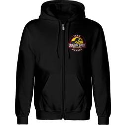 Jurassic Park Unisex Adult Ranger Full Zip Hoodie (Black)