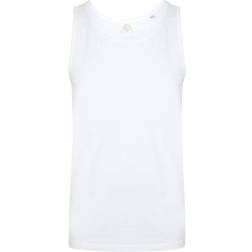 Mens Feel Good Stretch Vest - Blanc/Noir