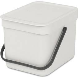 Brabantia Light Grey & Go Waste Bin 6L