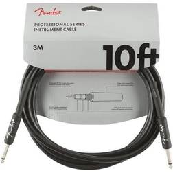 Fender Professional Series Instrument Cable - 10 ft - STR/STR 3m
