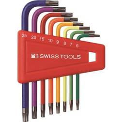 Baier PB stiftnøglesæt Torx 6-25 RainBow Torx-skruetrækker