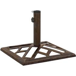 vidaXL Umbrella Base Bronze 44x44x31 Iron