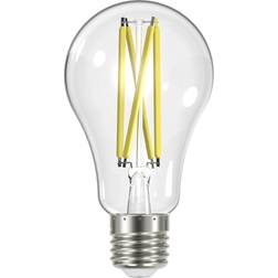 Nuvo Lighting Satco 12442 12.5A19/CL/LED/927/120V/4PK S12442 Victorian Style Antique Filament LED Light Bulb