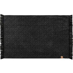 Mette Ditmer Morocco Bademåtte Black/grey Sort, Grå cm