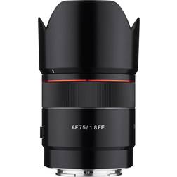 Rokinon AF 75mm F1.8 Compact Auto Focus Telephoto Lens for Sony FE Mount