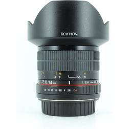 Rokinon 14mm f/2.8 IF ED UMC Manual Focus Lens with AE Chip for Canon EF