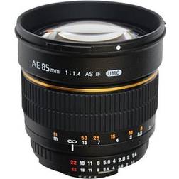 Samyang 85mm f/1.4 Aspherical Lens for Canon, Manual Focus #SY85M-C