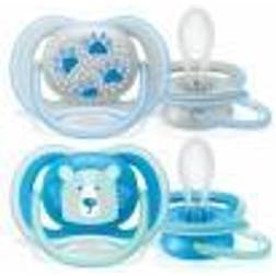 Avent Ultra Soft Deco Pacifier 6 18 Months 2u