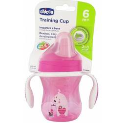 Chicco Training Cup 200ml 6 Months and Pink CHI13