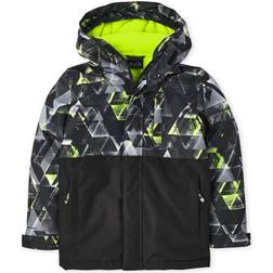 The Children's Place Boy's Print 3 in 1 Jacket - Black